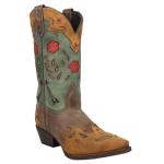 Laredo Women's Miss Kate Western Boot in Brown/Teal