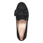 Bandolino Lindio Women's Black Boucle Loafers