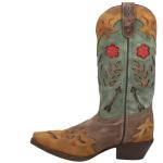 Laredo Women's Miss Kate Western Boot in Brown/Teal