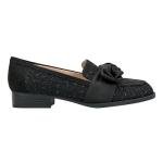 Bandolino Lindio Women's Black Boucle Loafers