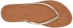 Gold Women's Thong Sandals by Amazon Essentials