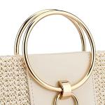 Magnitt Women’s Elegant Straw Clutch Purse