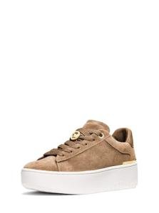 Michael Kors Women's Dottie Lace-Up Sneakers in Husk