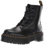 Dr Martens Molly Bold Lace Platform Boots Black