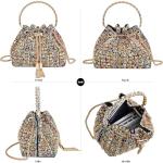 Sparkly Rhinestone Evening Clutch Bag for Women