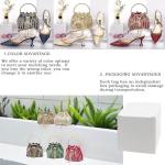 Sparkly Rhinestone Evening Clutch Bag for Women