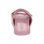 Guess Women's Light Pink Patent Logo Sandal