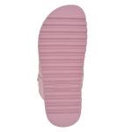 Guess Women's Light Pink Patent Logo Sandal