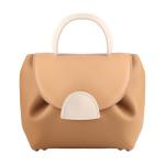 Triple Color Mini Top-Handle Designer Handbag