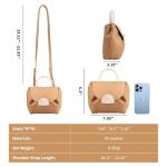 Triple Color Mini Top-Handle Designer Handbag