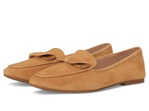 Cole Haan Biscuit Suede Soft Bow Loafers