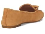 Cole Haan Biscuit Suede Soft Bow Loafers
