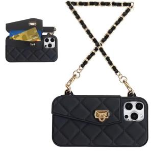 Cute Luxury Wallet Case for iPhone 15