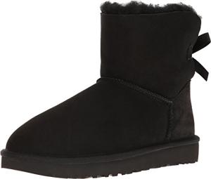 UGG Women's Mini Bailey Bow II Boot in Black