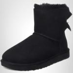 UGG Women's Mini Bailey Bow II Boot in Black