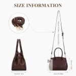 CATSEA Vintage Luxury Small Top Handle Bag