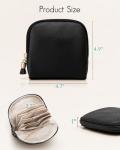 Vlando Velvet Jewelry Travel Case - Black