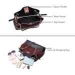 OMELUMO Lambskin Suede Quilted Shoulder Bag