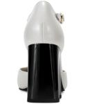 KARL LAGERFELD Paris White and Black Dress Heels