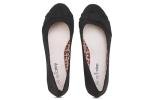 Elegant Black Ballet Flats for Women, Size 7