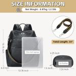 Vegan Leather 15.6 Inch Women's Laptop Backpack