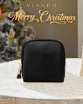Vlando Velvet Jewelry Travel Case - Black