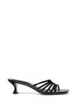 Michael Kors Black Haisley Kitten Heel Sandals