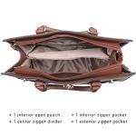 Dasein Women's Stylish Tote Bag with Wallet