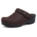 Dansko Ingrid Women’s Leather Sling Back Clogs