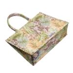 Leanoria Lily Flower Embroidered Luxury Tote Bag