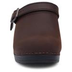 Dansko Ingrid Women’s Leather Sling Back Clogs