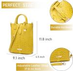 Elegant Crocodile Tote Bag for Women