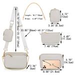 Trendy 3-in-1 Mini Crossbody Bag for Women