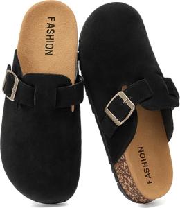 Stylish Suede Clogs and Leather Mules for Comfort