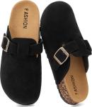 Stylish Suede Clogs and Leather Mules for Comfort