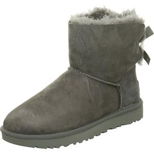 UGG Women's Mini Bailey Bow II Boots in Grey