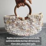 Luxury Shell Beaded Clutch Bag for Women