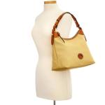 Dooney & Bourke Khaki Nylon Shoulder Bag