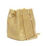 Sparkling Rhinestone Evening Bucket Bag for Parties