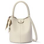 BOSTANTEN Vegan Leather Mini Crossbody Bag Beige