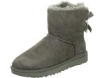 UGG Women's Mini Bailey Bow II Boots in Grey