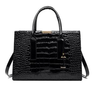Crocodile Pattern Luxury Women's Handbag