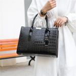 Crocodile Pattern Luxury Women's Handbag