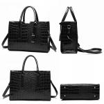 Crocodile Pattern Luxury Women's Handbag