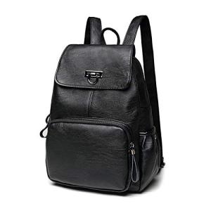 FANDARE Women's Leather Waterproof Fashion Backpack