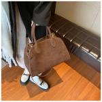 Deermisu Vintage Suede Tote Bag for Women