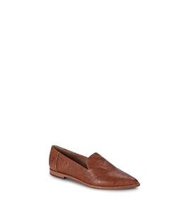 Frye Kenzie Women's Cognac Leather Loafers