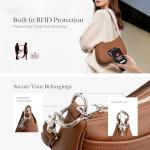 Befen Genuine Leather Anti-Theft Crossbody Bag