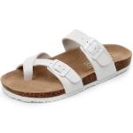 Genuine Leather Adjustable Buckle Women's Sandals