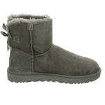 UGG Women's Mini Bailey Bow II Boots in Grey